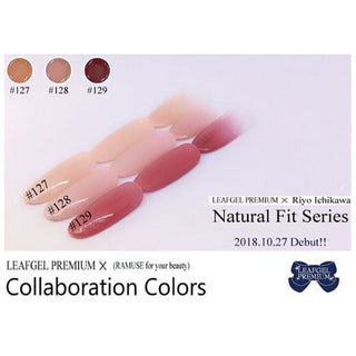 Leafgel Color Gel 127 Apricot Pink [Natural Fit Series]