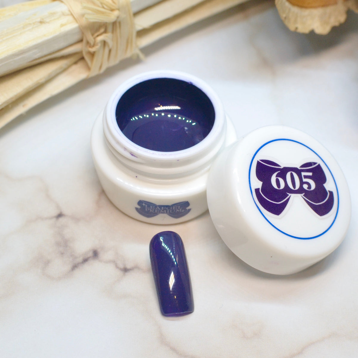 Leafgel Color Gel 605 Darkest Indigo [Art Series]