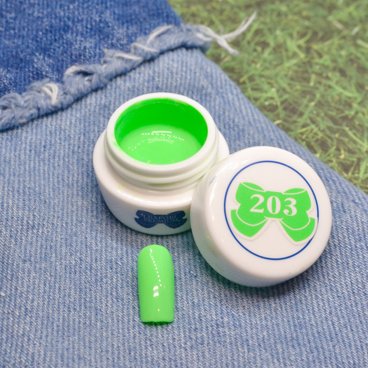 Leafgel Color Gel 203 Neon Green [Neon Series]