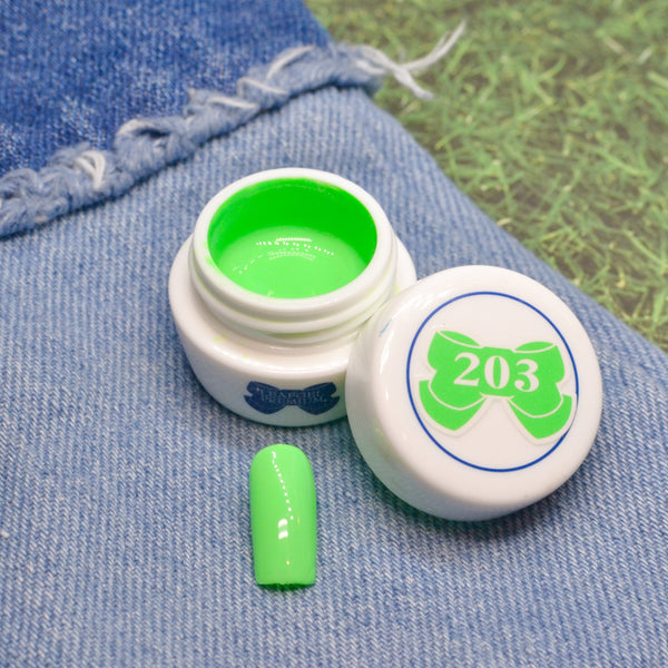 Leafgel Color Gel 203 Neon Green [Neon Series]