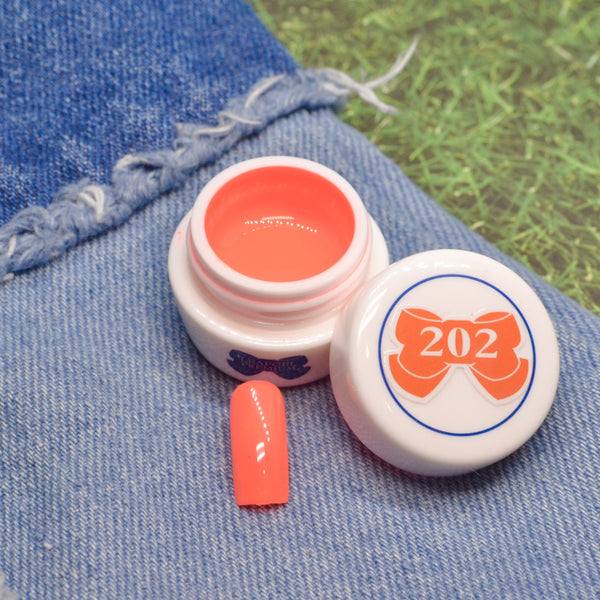 Leafgel Color Gel 202 Neon Orange [Neon Series]