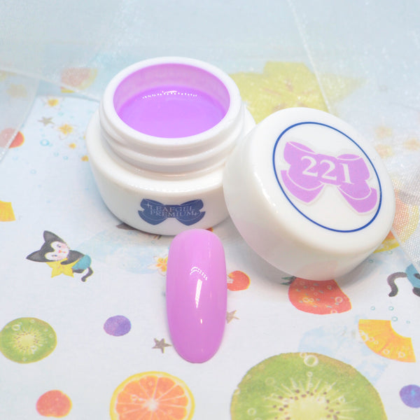 Leafgel Color Gel 221 Sheer Neon Purple [Sheer Neon Series]