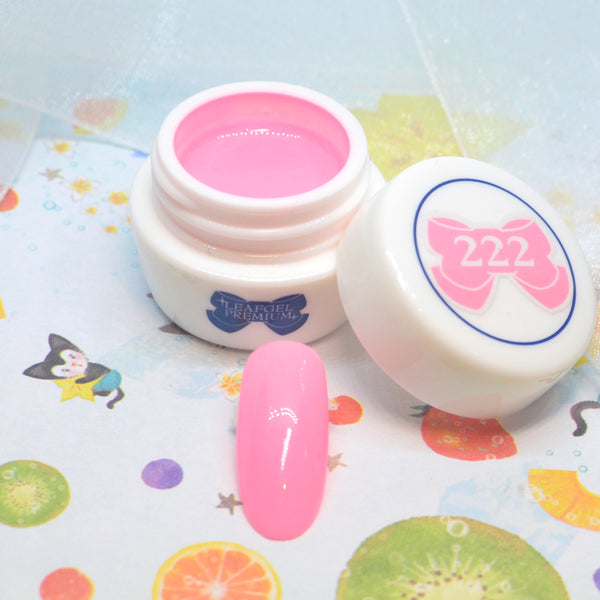Leafgel Color Gel 222 Sheer Neon Pink [Sheer Neon Series]