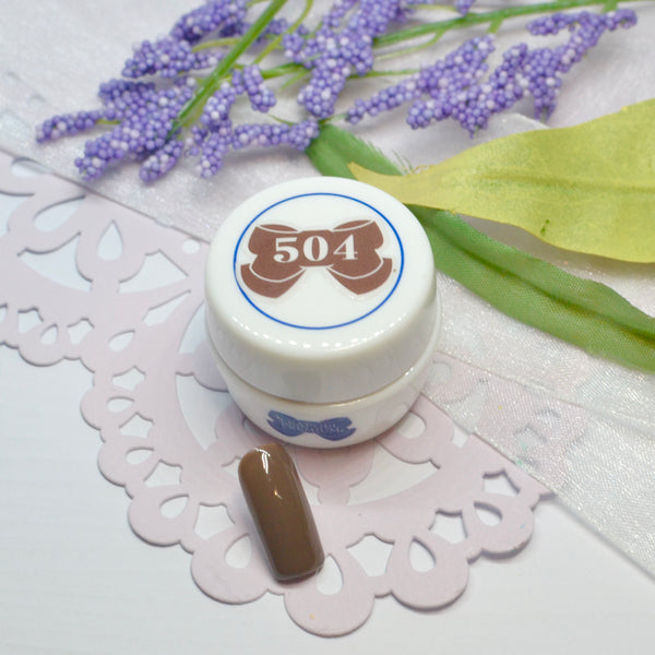Leafgel Color Gel 504 Milk Chocolate
