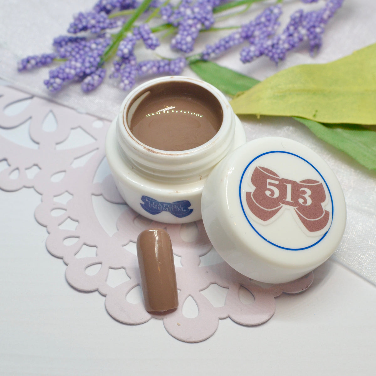 Leafgel Color Gel 513 Cafe Mocha Brown [Earth Color]