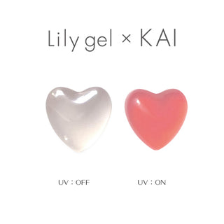 Lily Gel x Kai UV Jelly Heart Charms