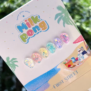 1st Street Milk Pong Collection - 6 Glitter Set