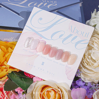 F Gel About Love Collection - 8 Glitter Syrup Color Set