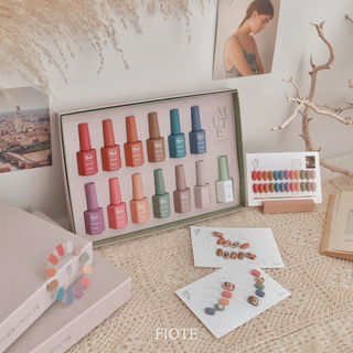 Fiote Gaeul Mute Collection -  12 Color + Matte Top Set