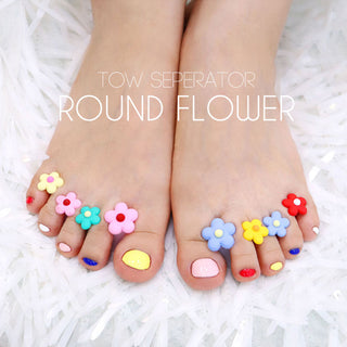 Make.N Round Flower Toe Separators