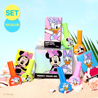 Dgel Disney Trendy Color Gel Summer Edition 10 Color Set