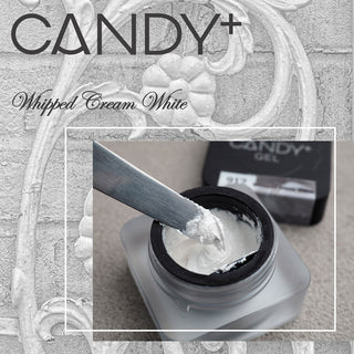 Candy+ Color Gel Whipped Cream White 912