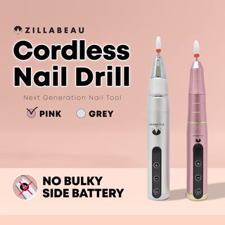 Zillabeau Cordless Nail Drill Pink 20K RPM
