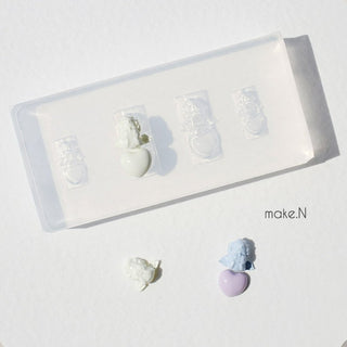 Make.N 3D Heart Angel Art Mold