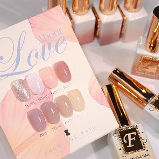 F Gel About Love Collection - 8 Glitter Syrup Color Set