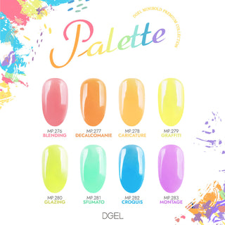 Dgel Palette Collection - 8 Color Set