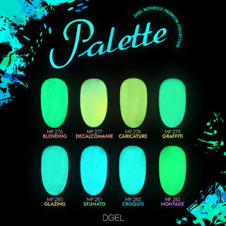 Dgel Palette Collection - 8 Color Set