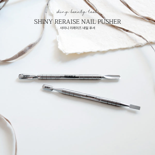 SHiNY Reraise Cuticle Pusher