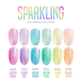 Dgel Sparkling Collection - 6 Color Set
