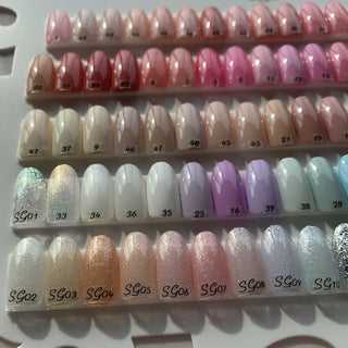 Lily Gel Sugar Series - 10 color set